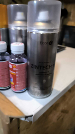 Состав для холодного цинкования/цинковая краска/цинковая грунтовка/грунт по металлу Elcon Zintech 96 аэрозоль 520 мл