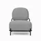 Кресло Pawai серое
