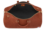 LOUIS VUITTON X Nba Keepall 55 Monogram Ball Grain Leather Brown