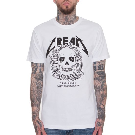Футболка MISTER TEE Cream Skull Tee White