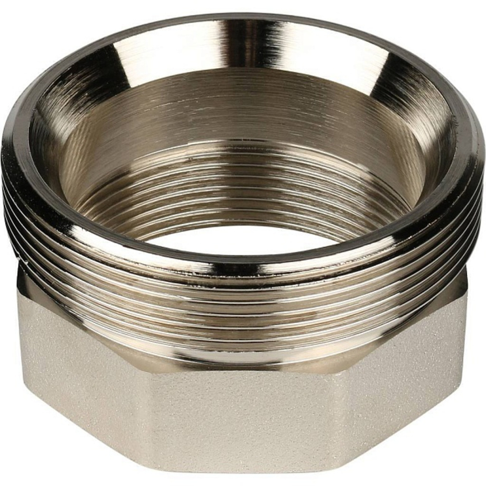 Американка STOUT никелированная прямая 2" ВР/НР O-Ring уплотнение