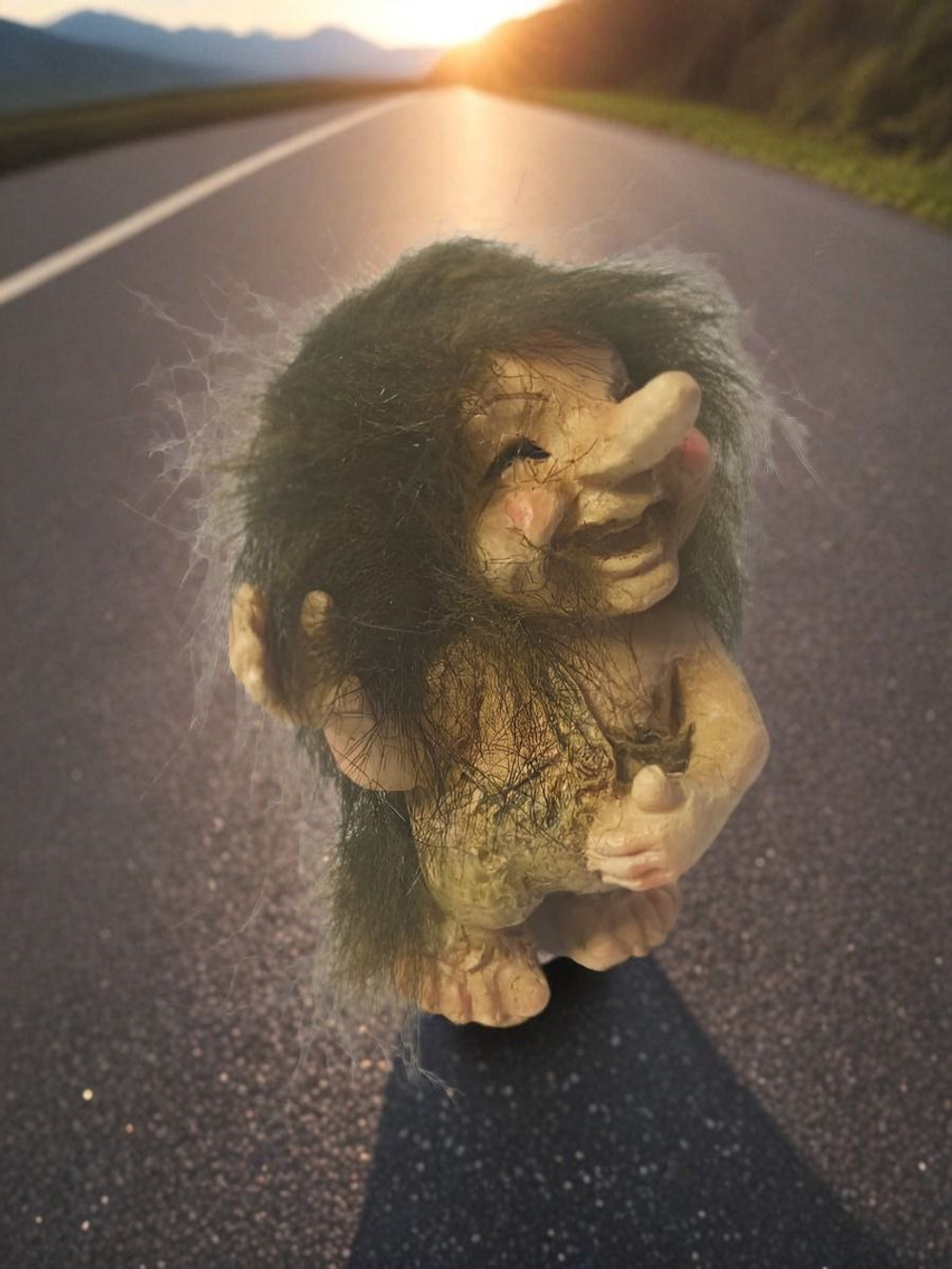 Статуэтка норвежский тролль