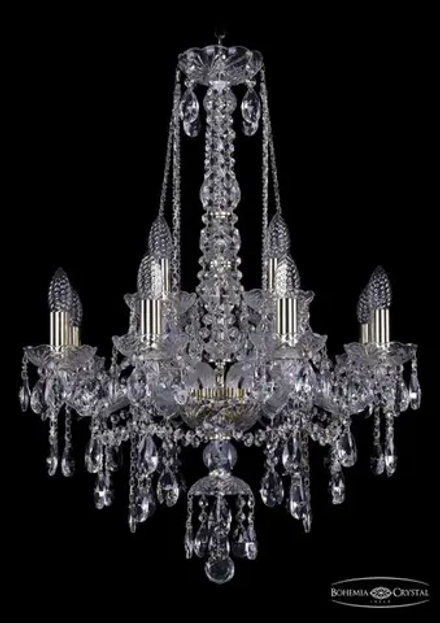 Подвесная люстра Bohemia Ivele 1415/8+4/200/h-75/G