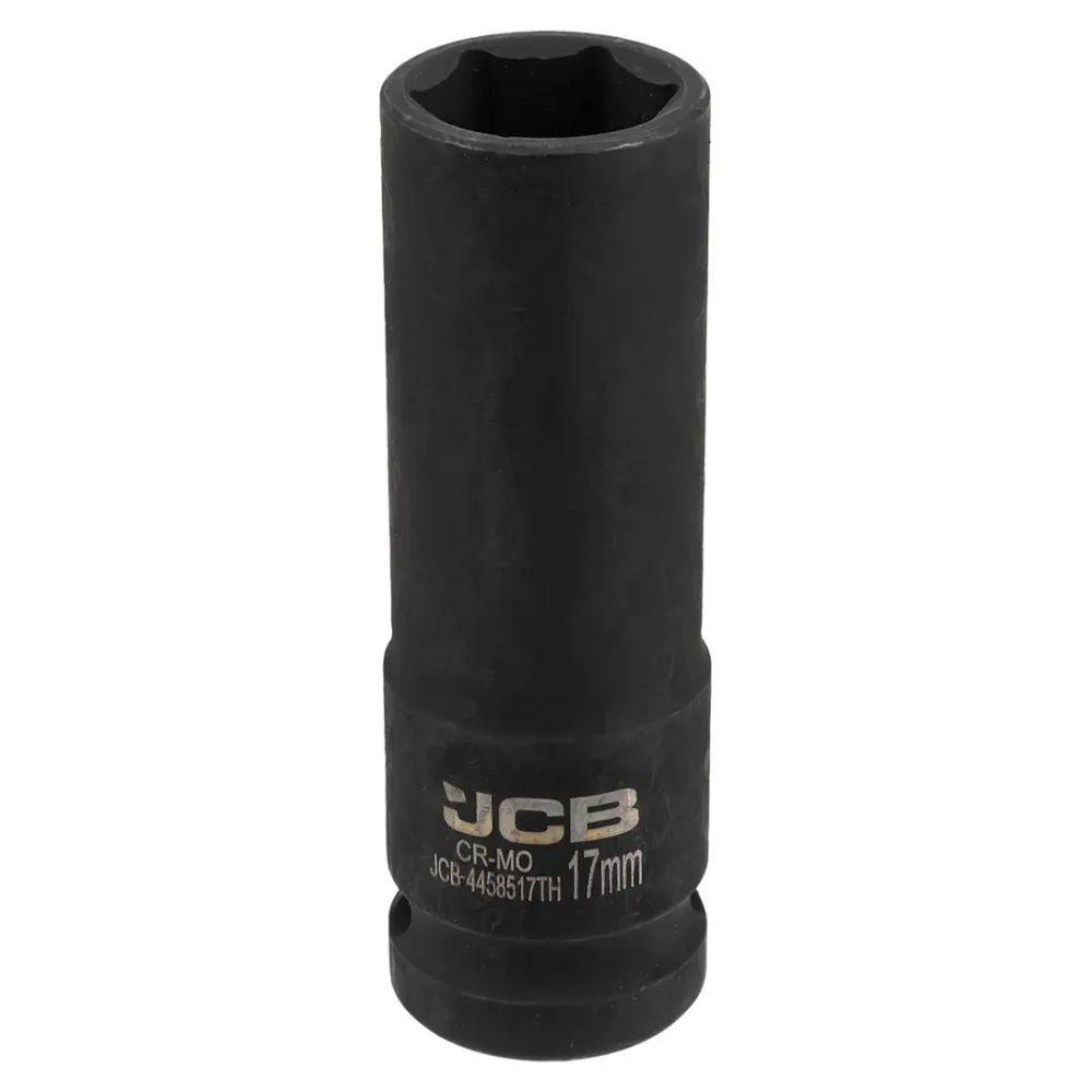 Головка ударная глубокая тонкостенная 1/2'', 17мм (6гр.) JCB JCB-4458517TH