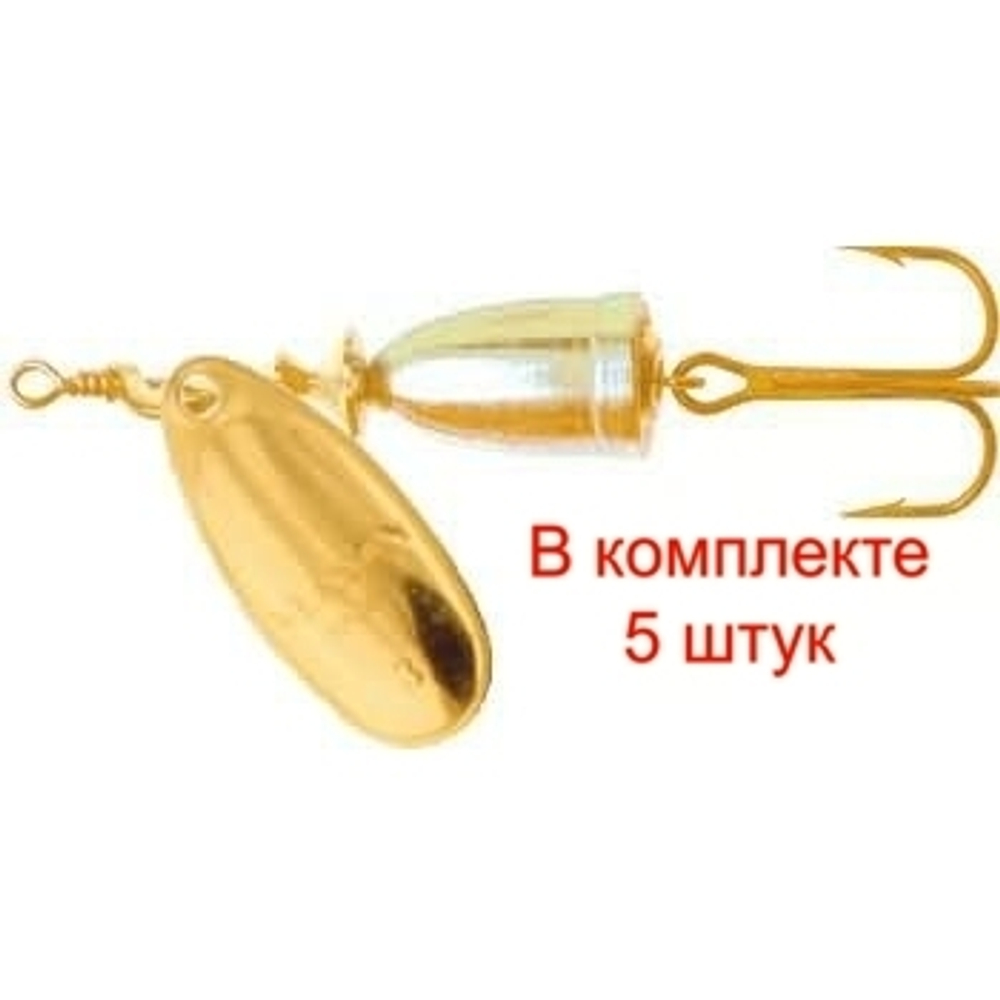 Блесна вертушка VLASON Metal, 3, C, 1 шт 8 гр 62 мм