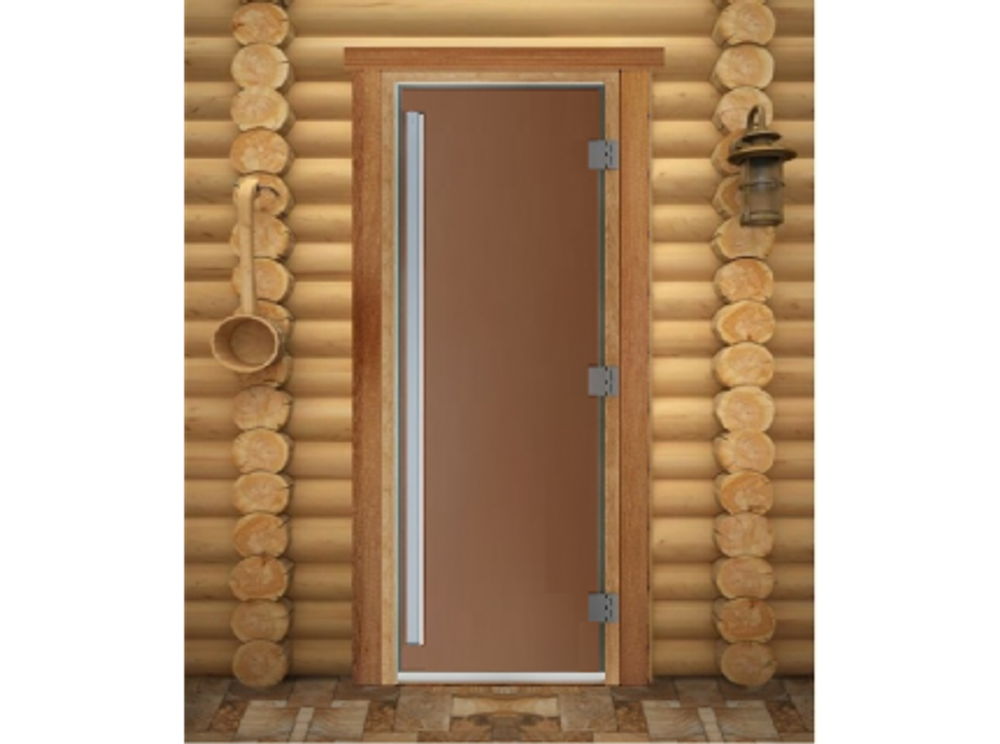 ES Дверь PREMIUM бронза мат 190х80