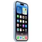 Силиконовый чехол с поддержкой MagSafe Apple Silicone Case для iPhone 14 Pro, Sky (Чистое небо)