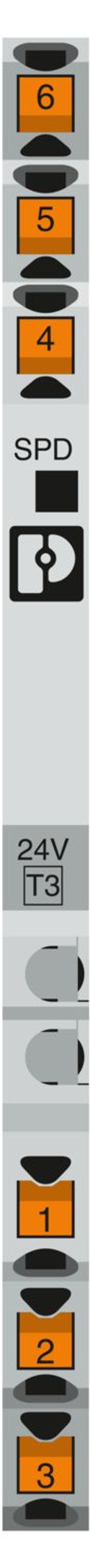 1027586 - TTC-6P-T3-24DC-PT-I - Устройство защиты от перенапряжений, тип 3