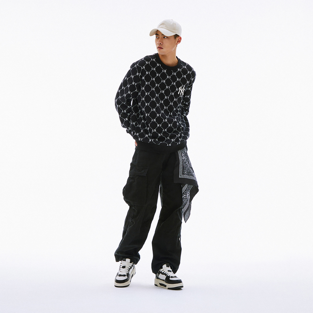 Кроссовки MLB Chunky Liner 24SS, 3ASXCLS4N-50BKS