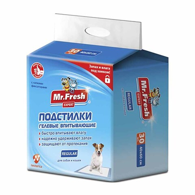 Mr.Fresh Подстилки гелевые впитывающие