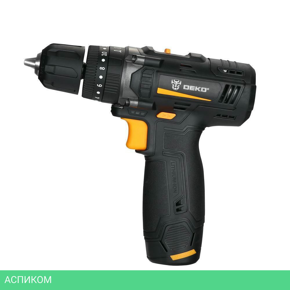 Дрель-шуруповерт Deko GCD12DU (063-4039)