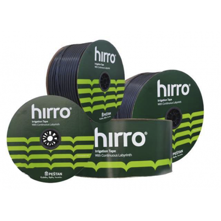 Капельная лента HIRRO TAPE 6 х 20 см, расход воды 1,5 л/ч, длина 500 м/