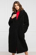 дубленка My Twin - черный(202MP2271)