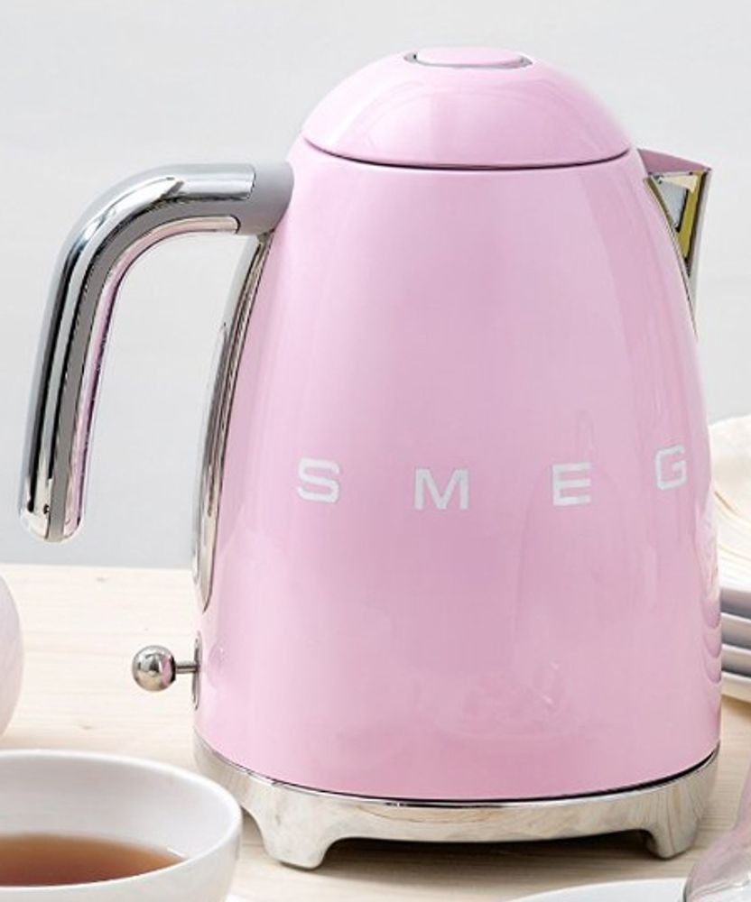 Smeg Чайник электрический - 1.7л, розовый