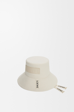 Loewe Шляпа из парусины, экрю