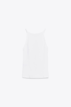 ZARA ТОП, БЕЛЫЙ