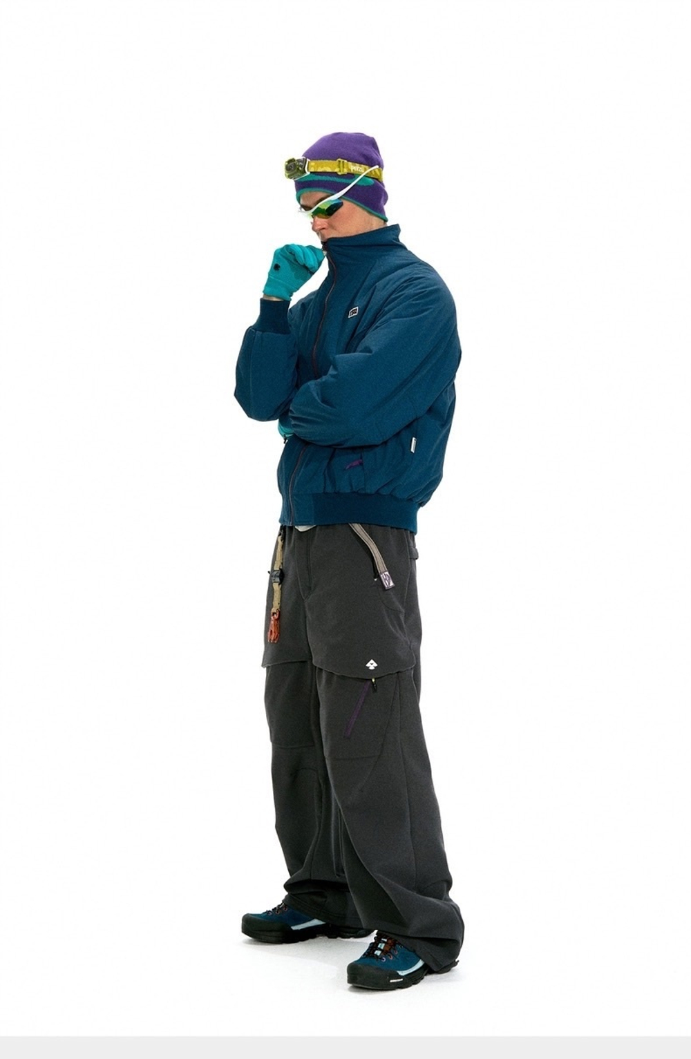 Брюки Nothomme Padded soft-shell gray