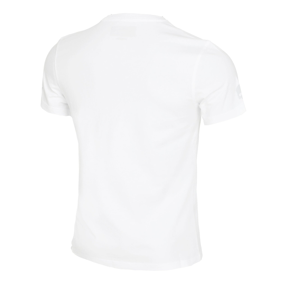 Мужское теннисное поло Hydrogen Court T-Shirt - White, Multicoloured