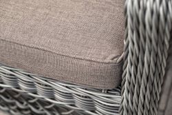 "Гранд Латте" лаунж-зона из искусственного ротанга, цвет графит