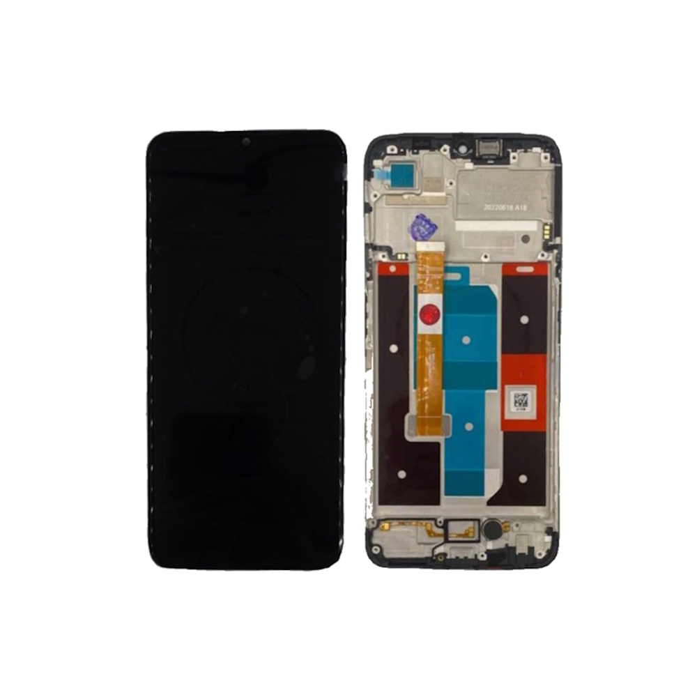Дисплей для Realme C35 (RMX3511) с тачскрином и рамкой Черный - OR