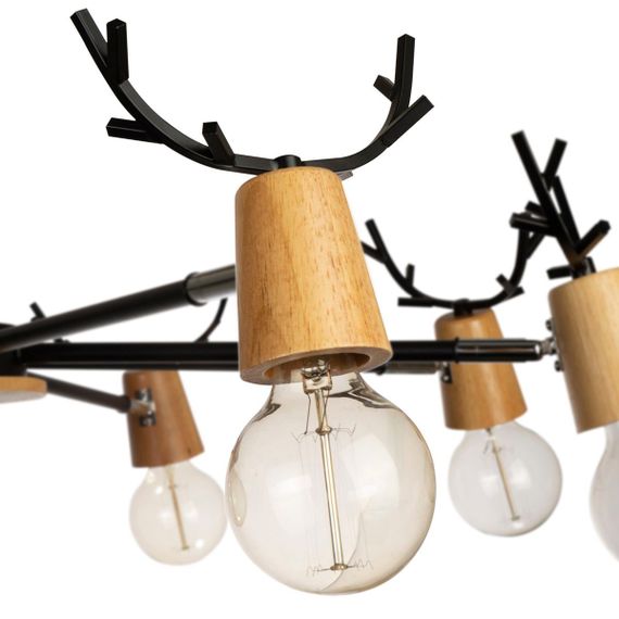 Потолочная люстра Loft IT Sven 10024/8 Black