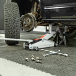 Домкрат гидравлический подкатной, 3 т, высота подъема 150-530 мм Matrix