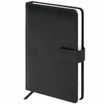 Ежедневник недатированный А5 148х218 мм GALANT "Ritter", под кожу, 160 л., черный, 114464