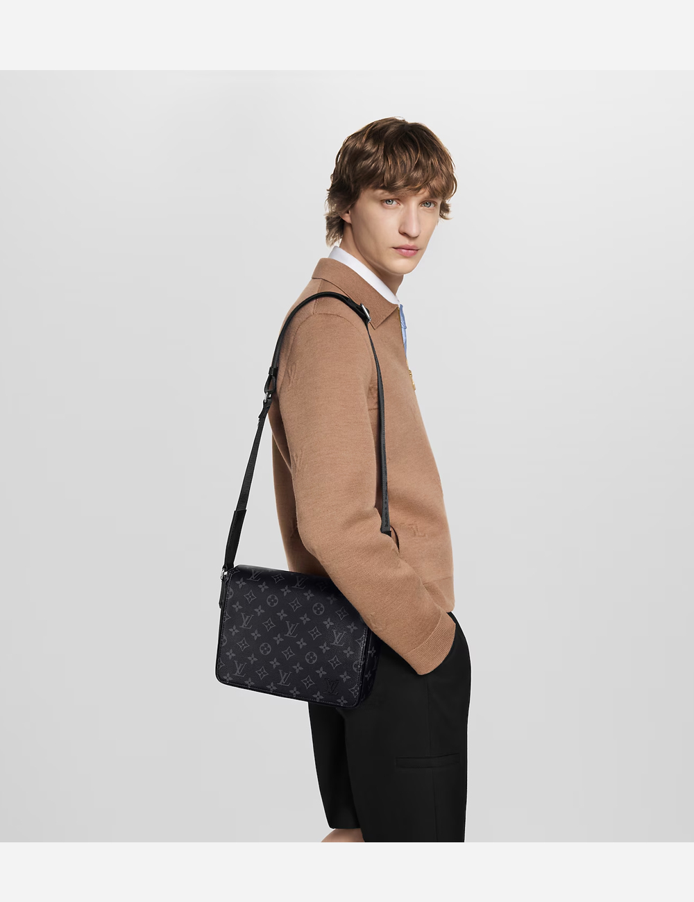 Сумка Louis Vuitton District PM Messenger Bag "Monogram Eclipse"
