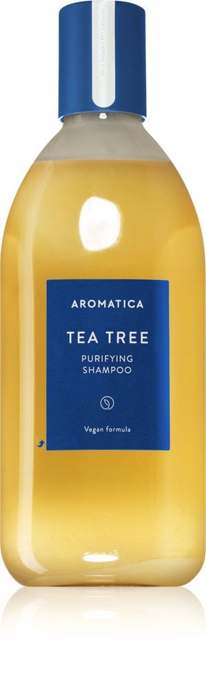 Aromatica глубоко очищающий шампунь для жирной кожи головы Tea Tree Balancing