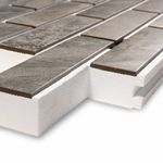 Термопанель ППС Paradyz Mattone Pietra Grafit Elewacja - 1000х455 мм