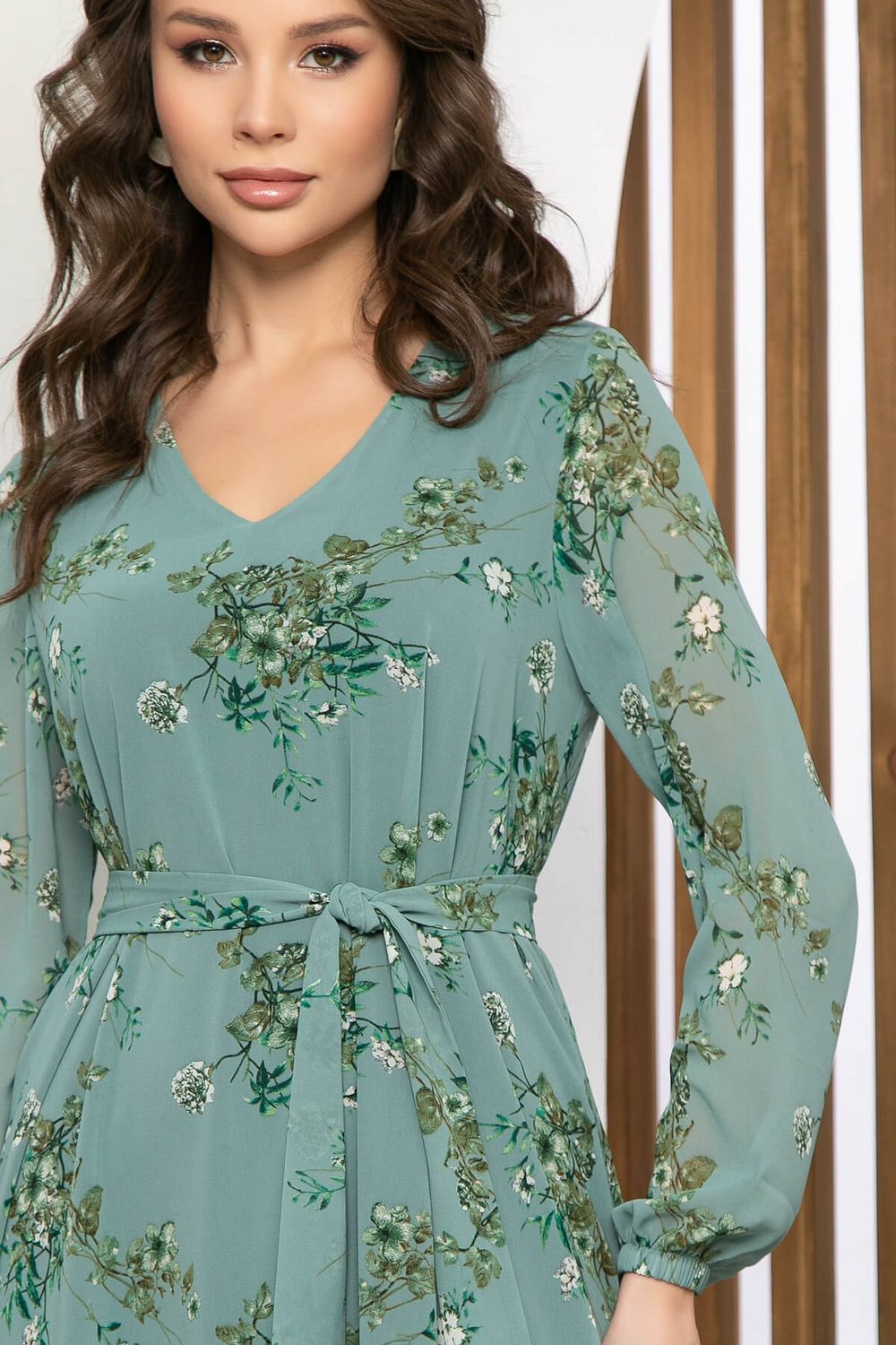 Платье "Волшебная история" (олива) П5205 LT Collection