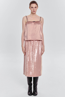 Топ бельевой из атласа