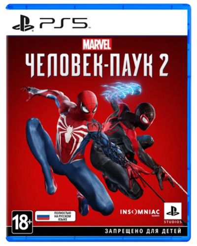 Игра Marvels Spider-Man 2 (Человек-Паук 2) (Русская обложка) (Русская версия) для PlayStation 5