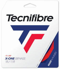 Теннисные струны Tecnifibre X One Biphase (12 m) - красный