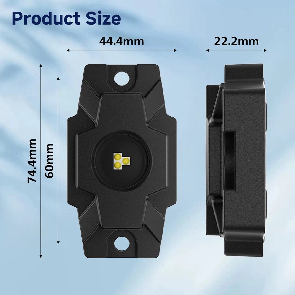 Фара Aurora рабочего белого света врезная ALO-Y6-2-W