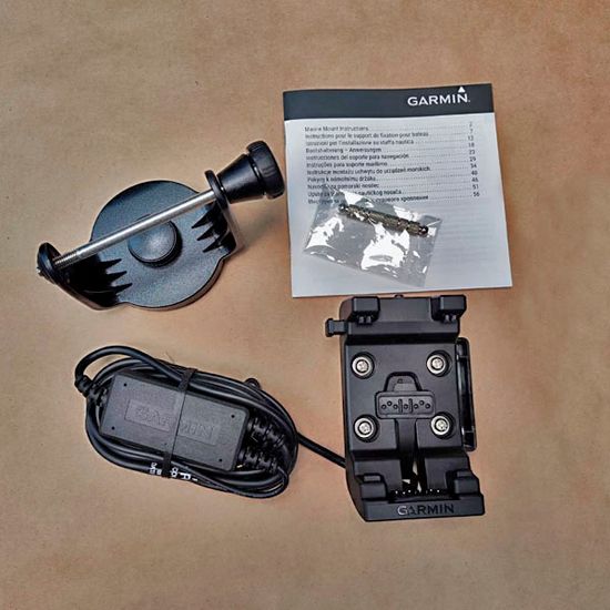 Garmin Montana 700 750 крепление на плоскость, морское с питанием и аудиовыходом (010-12881-02)