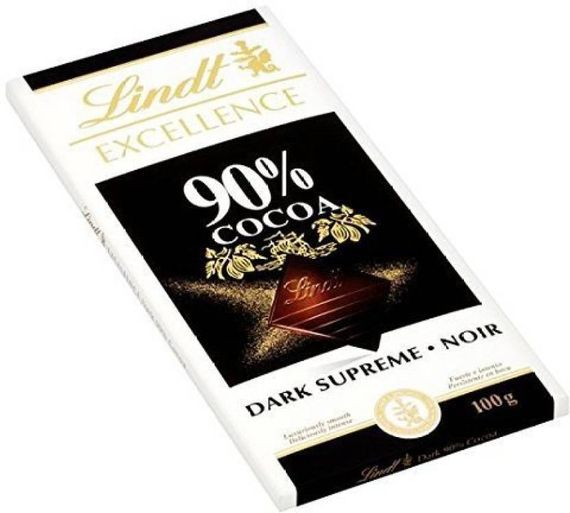 Şokolad \ Шоколад \ Chocolate Lindt Excellence Dark Supreme Noir 90% Cocoa, 100g