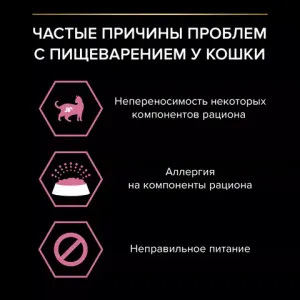 Влажный корм Pro Plan Delicate Digestion для кошек для чувствительного пищеварения с индейкой в соусе, с ягненком в соусе 85 г х 10 шт.