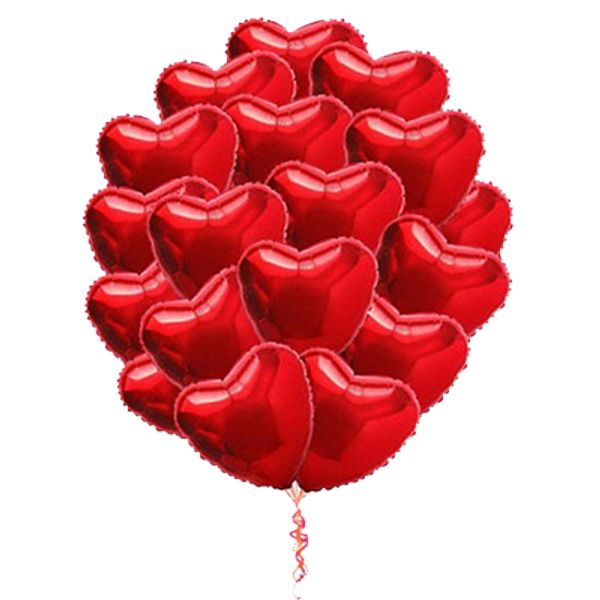 Облако шаров с гелием 