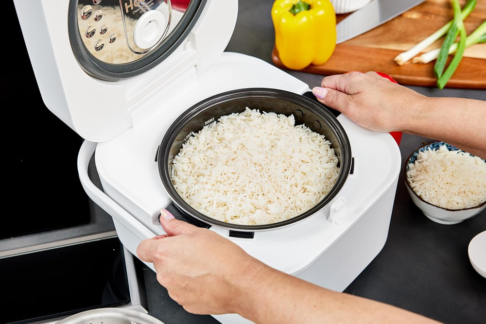 Yum Asia Рисоварка Hotaru Rice Cooker, 3 чашки, 0.54 л ( Slate Grey)