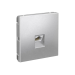 ARTGALLERY РОЗЕТКА компьютерная RJ45, кат. 6A, механизм, АЛЮМИНИЙ