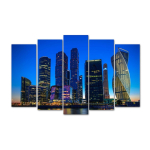 Картина модульная, 125х80 см, 5мод, X-313H/X-331H