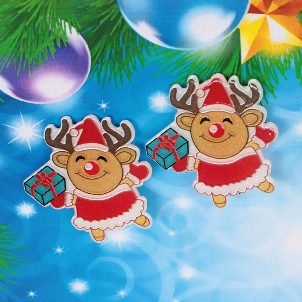 Зажимы для волос детские 2шт «БИСКВИТ», Веселый Руперт, 5см