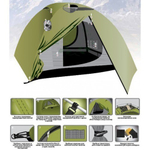 Палатка Tramp Lite Tourist 3, артикул TLT-002, цвет Зеленый
