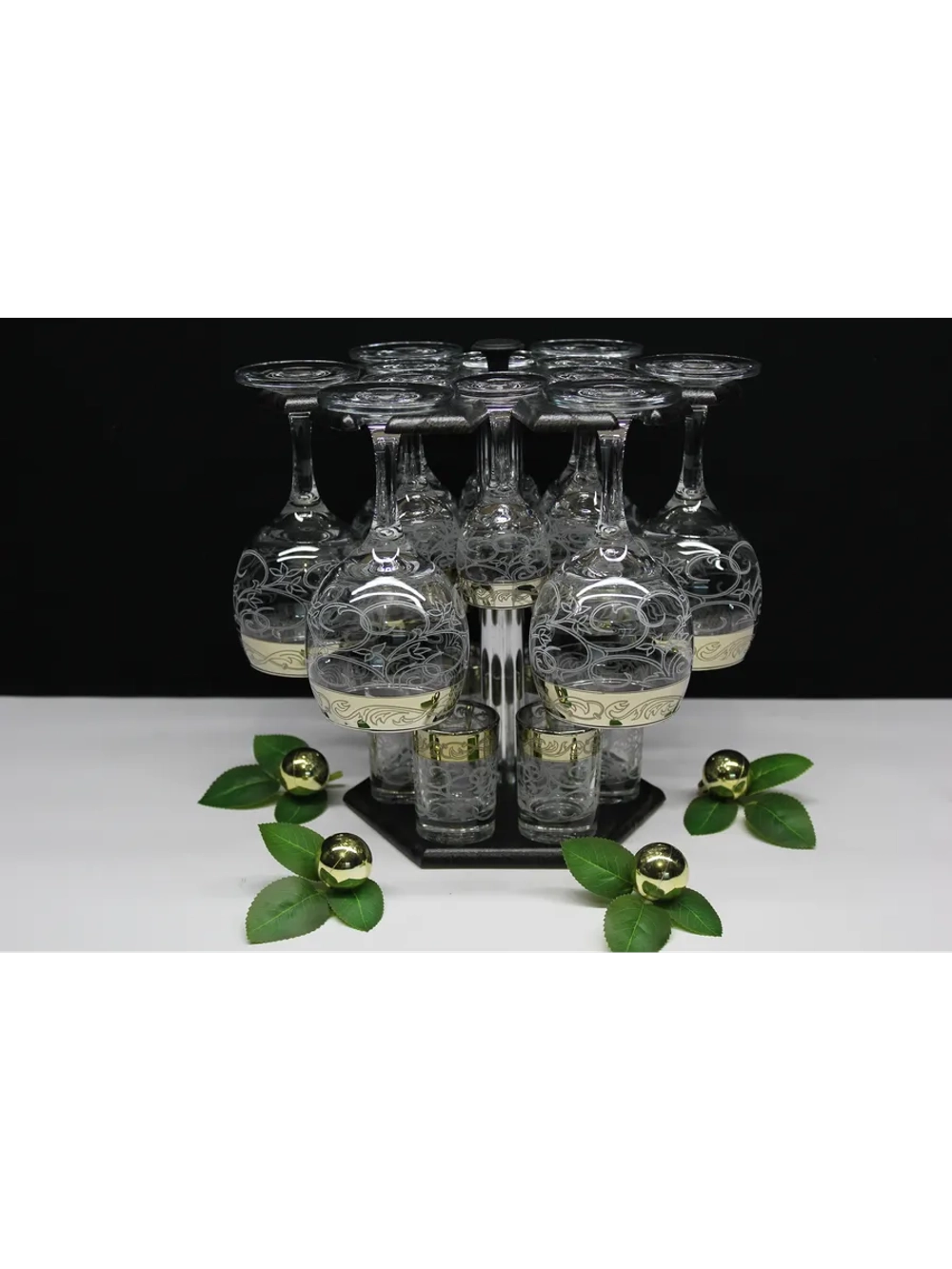 Барный набор 18 предметный с фужером