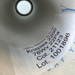 KRISPIES - Luxury Selection by Ri.Go; 78% меринос, 22% п/а; 220м/100гр; шнурок с чередующимися утолщениями; col. 21123, цвет: голубой меланж; S704