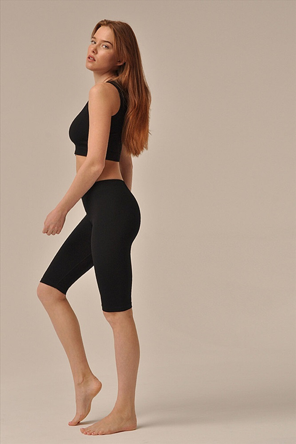 MY Велосипедки SHORT LEGGINGS RIB (PA829)