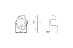 Держатель для лейки IDDIS 020 ID 020CP00I53