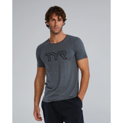 Футболка мужская TYR MEN'S ULTRASOFT LIGHTWEIGHT BIG LOGO - R28173-225