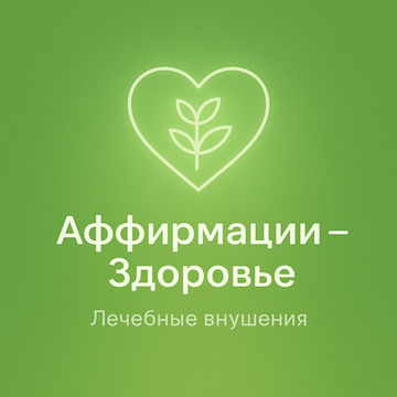 Аффирмации - Здоровье